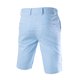 thumbnail image 2 of Pantalones Cortos De Rayas Verticales PaHombres Con Bolsillos Inclinados Delanteros Azul Blanco 36, 2 of 7