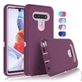 thumbnail image 1 of LG Stylo 6 Cases, Sturdy Phone Case for LG Stylo 6 Plus 6.8", Tekcoo Full-Body Shockproof Protection Heavy Duty Armor Hard Plastic & Shock Absorption Rubber Rugged Bumper 3-in-1 Case Cover, 1 of 7