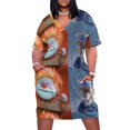 thumbnail image 2 of Miser Brothers-vestido de noche holgado con bolsillos para mujer traje de boda, 2 of 7
