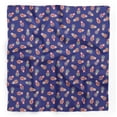 thumbnail image 1 of Bimba Blue Russian Doll Mix Printed Pure Silk Scarf For Hair Neck Head Bandanas For Women 40 x 80 Inches, 1 of 6