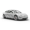 thumbnail image 6 of Rwraps Cyber Gray Cowhide Cow Gloss Vinyl Film Wrap 59in x 26ft Vinyl Vehicle Car Film Sheet Roll, 6 of 10