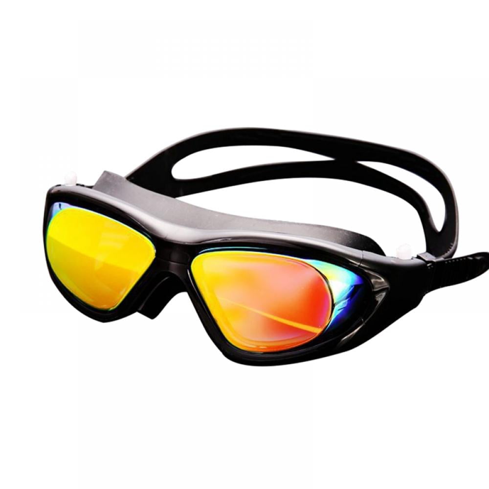 Adult Non-Fogging Anti UV Swimming Swim Goggle Glasses Adjustable Eye Protect. 