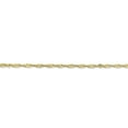 thumbnail image 3 of 10k 1.7mm Singapore Chain in 10k Yellow Gold, 3 of 3