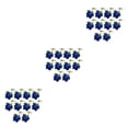 thumbnail image 1 of Ramo de flores artificiales Wosthever 10 piezas aspecto realista decoración boda azul, 1 of 6