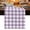 Multicolor, variant on Purple Checkered Table Runner 60 Inches Long, Farmhouse White Buffalo Plaid Kitchen Coffee Dining Table Decoration for Home Party Birthday Wedding Home Decor 13x60 Inches
