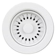 thumbnail image 3 of Transolid 2410-01 3.5-in Plastic Strainer in White, 3 of 3