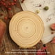 thumbnail image 5 of Rebanadas De Madera, Rondas De Madera, 10 Piezas, Manualidades Multiusos, Bricolaje Para Decoración Navideña, 5 of 7