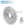 thumbnail image 4 of Unique Bargains 420 Style 18T Teeth 20mm ID Motorcycle Front Engine Sprocket Set for 50cc 70cc 110cc 125cc Motorcycle, 4 of 6