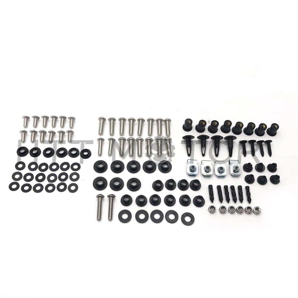 HTTMT Fairing Bolt Kit Body Work Screws Nuts Fasteners For Honda CBR