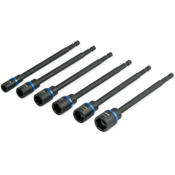 Titan 15241 Metric 6" Impact Nut Driver Set - 6 Piece