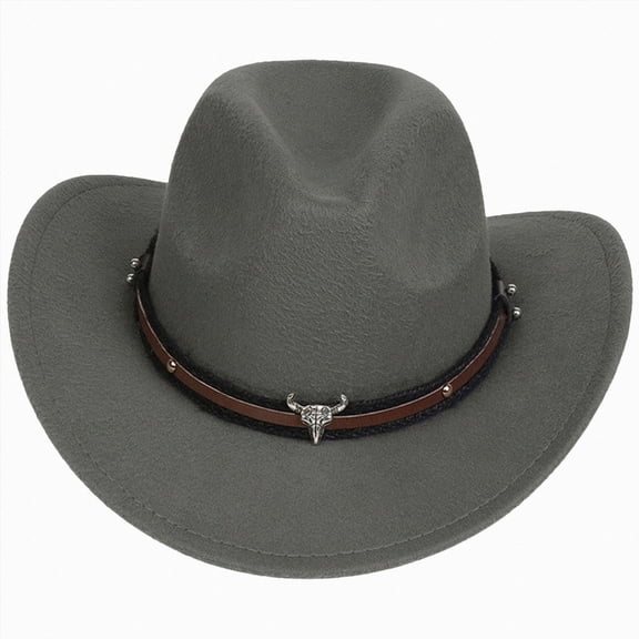 WXFAZCVU Western Cowboy Hats Cowgirl Hat for Kids Boys Girls Fashion Toddler Hat Size 3-18 Years