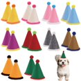 thumbnail image 1 of Set de Sombreros de Cumpleaños para Mascotas Cellcacn Ajustables con Pompones de 6 cm, 1 of 7