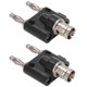 thumbnail image 4 of 2PCS J.20022 4mm Banana Plug Connector BNC Female to Double Row Banana Connector Adapter, 4 of 5