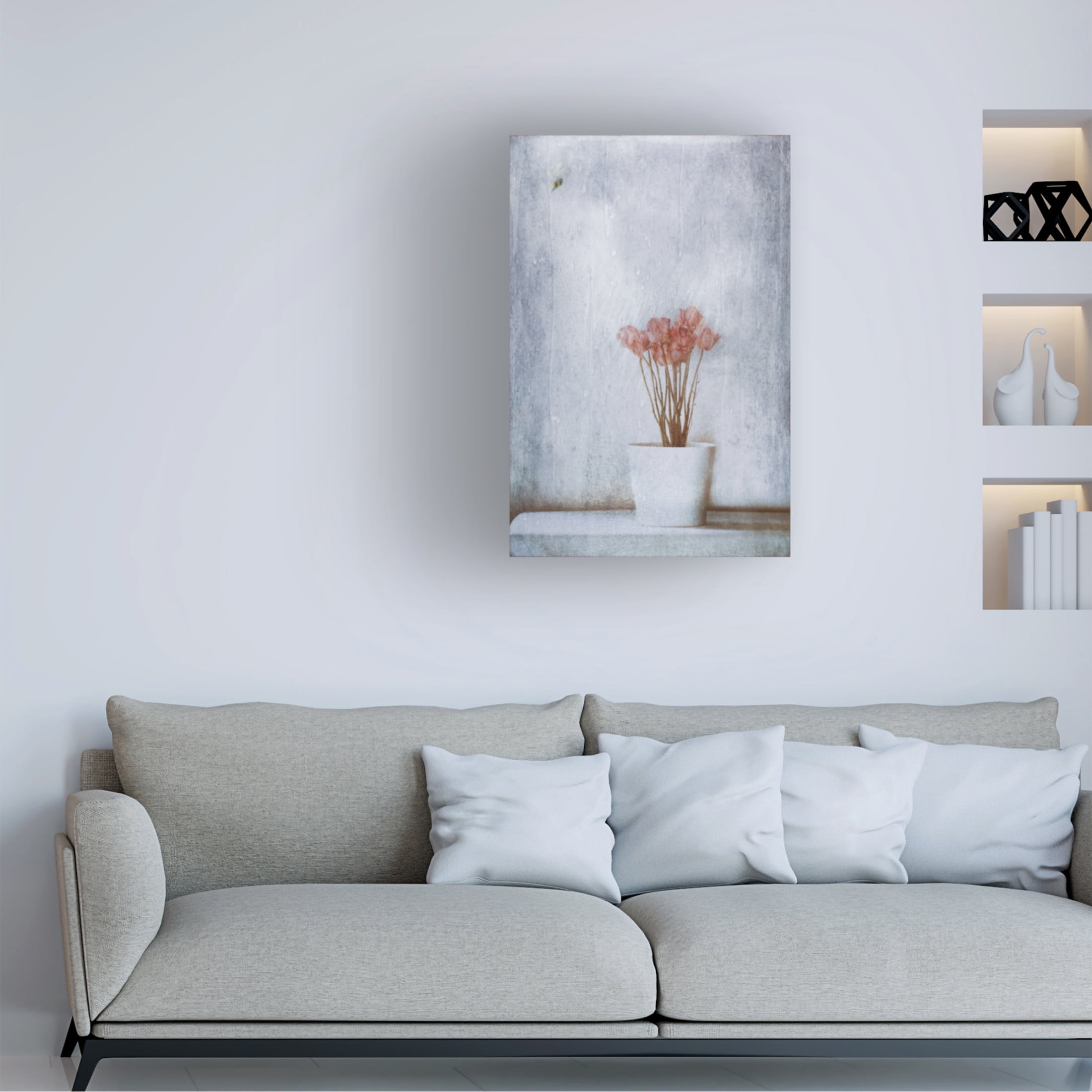 Canvas Wall Art - Delphine Devos 'When Summers Gone  ' Wall Art for Living Room, Bedroom, or Office Décor by Trademark Fine Art - 16 x 24 Inches