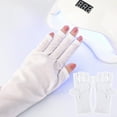 thumbnail image 3 of Jnismy 1Pair UV Lamp Gloves Professional Multifunctional Lightweight UV LED Gloves for Women, 3 of 7