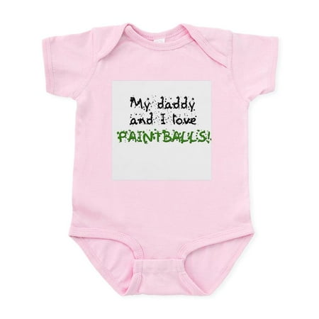 

CafePress - Daddy And I Love (Paintball!) Infant Bodysuit - Baby Light Bodysuit Size Newborn - 24 Months