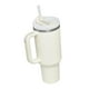 thumbnail image 3 of asa para coche, vaso de 40 , con tapa y , regalos para hombres y mujeres, taza de café de viaje, botella de agua para agua, café, té blanco perfecl vaso con asa, 3 of 8