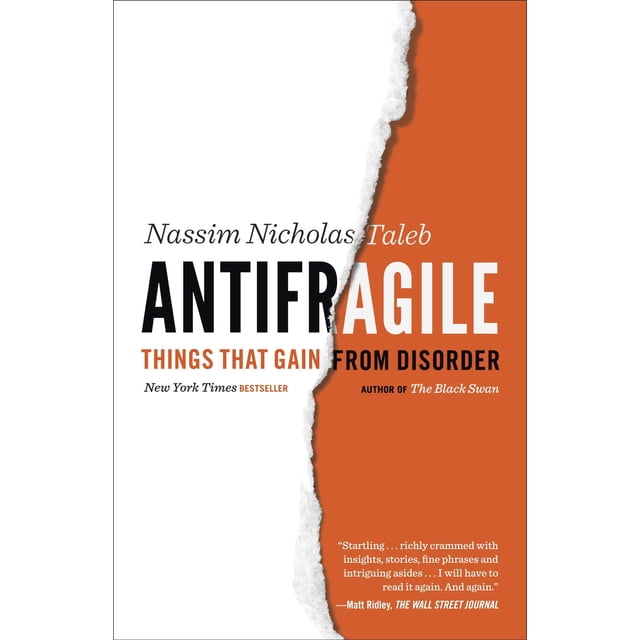 Libro Antifrágil: cosas que se benefician del desorden de Random House