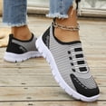 thumbnail image 5 of Willtoo Women's Slip-On Sneaker Breathable Mesh Tennis Shoes Light Weight Weaving Shoes, 5 of 7