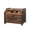 Dark Oak, variant on CONSDAN Bread Box, Solid Wood Oak Bread Box with Clear Window, Double Layer Bread Box for Bread Storage, Large Capacity Breadbox for Kitchen Countertop, Natural Oak