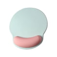 thumbnail image 1 of Ergonomic Candy-Color Mouse Pad, with Gel Wrist Rest Support, Non-Slip for Home Office Working, 1 of 6