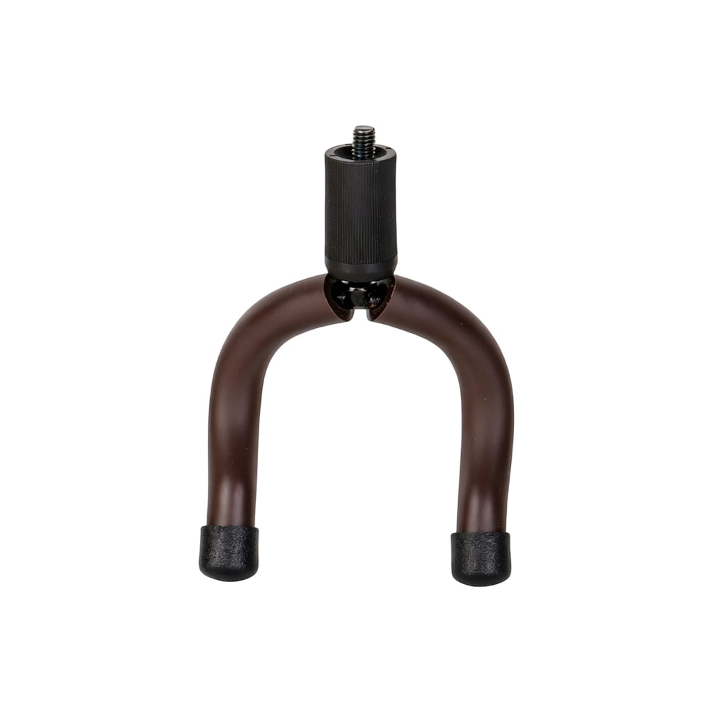 Miiottaa Elegant Wooden Guitar Hook with Shelf Suitable for Compact Instrument Storage
