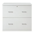 thumbnail image 5 of Alpine 2-Drawer Engineered Wood Lateral File with Lockdowel  in White Finish, 5 of 11
