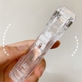 thumbnail image 4 of Clip Push Clipper Reusable Not Damage Paper Portable Plastic Clip Push Clipper Latest Stapler for School, 4 of 7