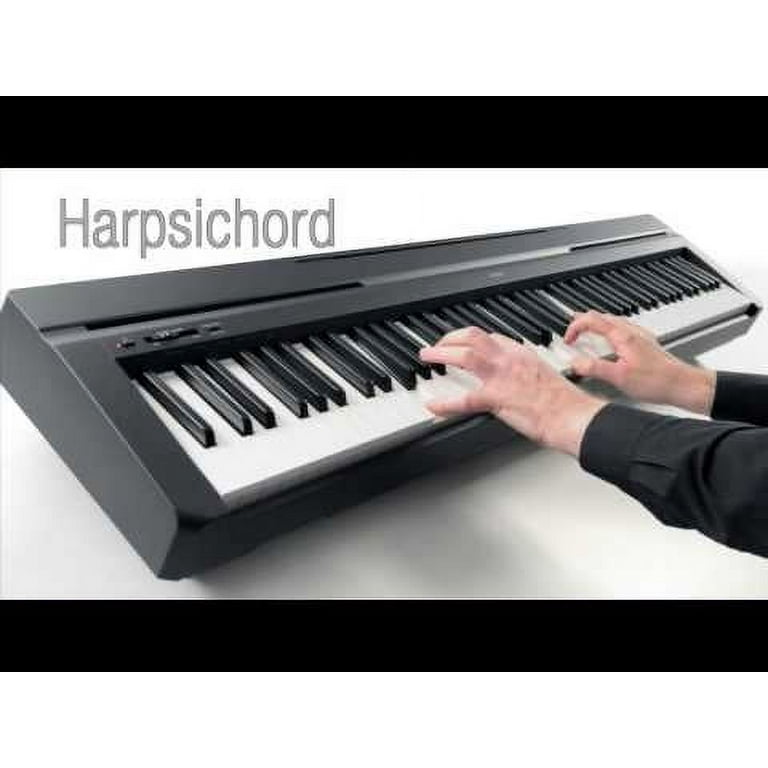 Yamaha – P-45 Black Piano Digital (incluye adaptador Yamaha