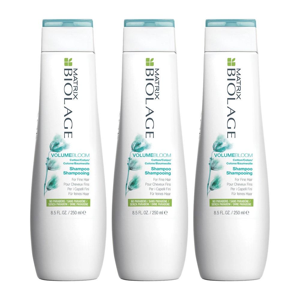 matrix matrix biolage volumebloom shampoo for fine hair 13 5 oz pack of 3 walmart com