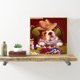 thumbnail image 3 of Cuadros Decorativos 5D DIY diamante pintura jugador perro completo taladro bordado artesanía costura conjunto JShteea Nuevos Originales, 3 of 9