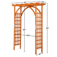 Yaheetech Wood Arbor Arbor Trellis Climbing Plant Wedding Garden Patio