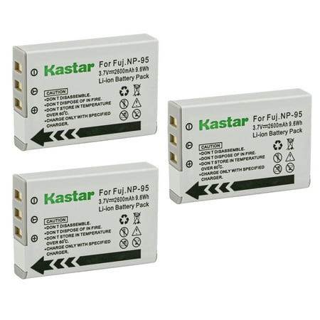 Image of Kastar DB-90 Battery 3-Pack Replacement for Ricoh DB-90 Battery Ricoh BJ-9 Charger Ricoh GXR GXR P10 GXR S10 GXR Mount A12 Digital Camera