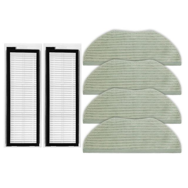 Hepa Filter Mop Rag Cloth Pad Repuestos para 360 S9 Serise X90 X95 Afortunado Sencillez