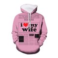 thumbnail image 1 of WILLBEST Sudaderas En Pareja Sudaderas con Capucha para El Día De San Valentín para Hombres y Mujeres Día De San Valentín para Hombres Chica, 1 of 2