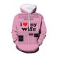 thumbnail image 1 of WILLBEST Sudaderas En Pareja Sudaderas con Capucha para El Día De San Valentín para Hombres y Mujeres Día De San Valentín para Hombres Grande, 1 of 2