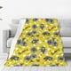 thumbnail image 1 of Balery Honeybee Manta de Felpa Suave y Acogedora – Cobija de Franela Aterciopelada para Cama, Lavable y Cálida para Sofá, Mascotas, Transpirable-80"x60", 1 of 7