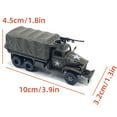 thumbnail image 2 of WWII US Army GMC CCKW 353 Truck Model 1/72 Scale Detailed Replica for Desktop Display and Collection, 2 of 3