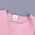 thumbnail image 5 of KDSJSXW Toddler T Shirts Toddler Kids Baby Boys Girls Solid Short Sleeve Crewneck T Shirts Tops Tee Clothes for Children Toddler Boy Summer Pajamas Toddler Boy Dress Shirt (Pink,80), 5 of 6