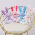 thumbnail image 2 of Conejo de peluche con orejas extraíbles para niños, muñeco de peluche suave de 30cm, colgante para dormir, lindo conejo de dibujos animados, regalo de cumpleaños para bebés, 2 of 5