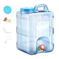 thumbnail image 1 of Contenant d'Eau de Camping avec Robinet, Seau d'Eau Durable pour Randonnée, Sac à Dos 15 Litres, 1 of 8