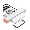 thumbnail image 1 of Impresora portátil Phomemo M08F inalámbrica Bluetooth, 1 of 9