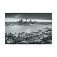 thumbnail image 4 of Auckland Black And White Skyline Canvas Artwork Breathtaking Stunning Cityscape for Home Decor Ready to Hang, 4 of 19