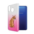 thumbnail image 2 of FINCIBO Pink Gradient Glitter Case, Sparkle Bling TPU Cover for Samsung Galaxy A10e A102U 5.83" 2019, Chihuahua Dog Butt Looking Back, 2 of 3