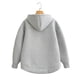 thumbnail image 2 of KEYANKETIAN-Sudadera con capucha y cremallera para mujer, suéter holgado de gran tamaño con bolsillos dobles, ropa de calle, estilo Unisex, invierno, novedad, 2 of 5