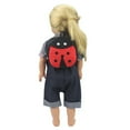 thumbnail image 4 of Doll School Bag Mini 5PCS Zipper Cartoon Printed Doll Backpack Doll Sized Bag, 4 of 10