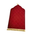 thumbnail image 4 of Prayer Rug Worship Mat Floor Carpet for Outdoor Soft Polyester Bedroom Birthday Gifts Red, 4 of 9