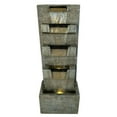 thumbnail image 1 of Angelo Décor Quattro Qua Fountain with energy-efficient pump and LED Lighting, 1 of 4