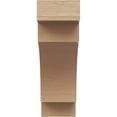 thumbnail image 2 of 4"W x 8"D x 12"H Classic Mediterranean Rough Cedar Woodgrain TimberThane Corbel, Primed Tan, 2 of 6