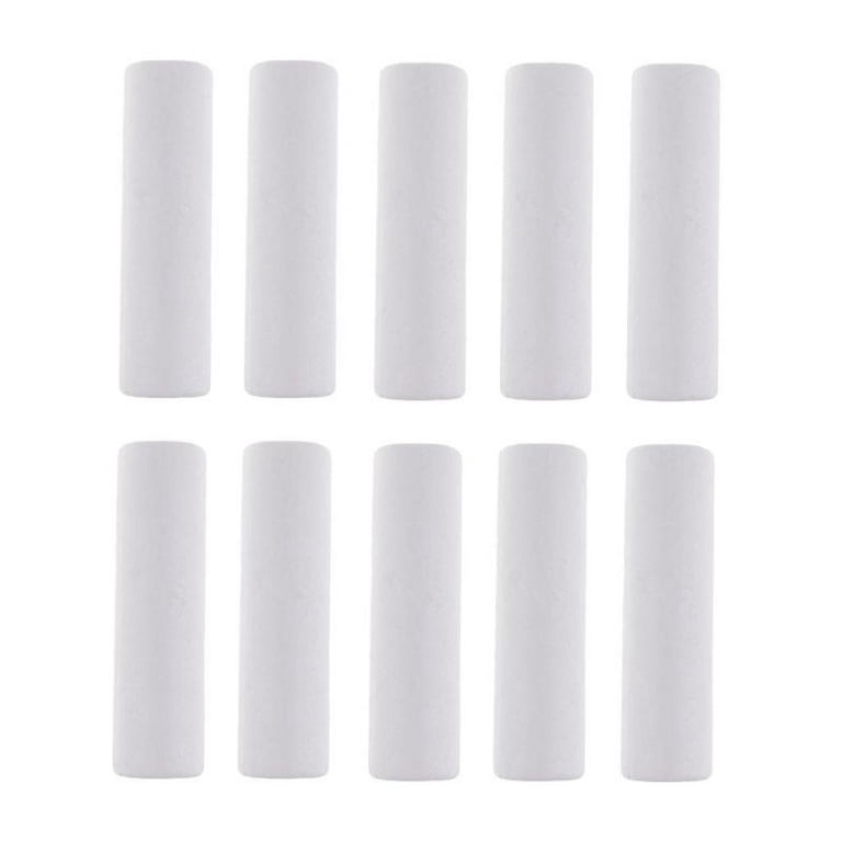 Foam Cylinders for Modeling, DIY Crafts and Arts Supplies (0.9 x 10 In, 15  Pack)